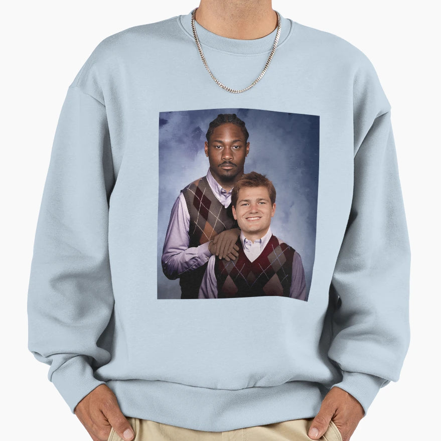 Drake Maye SD Football Sweatshirt - Minimalist Print Unisex - T-Shirt, Sweatshirt, Hoodie
