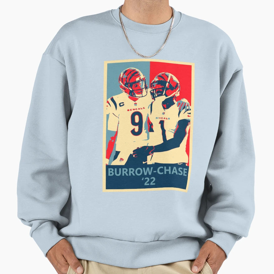 JB Jamarr Chase Campaign Sweatshirt - Novelty Apparel Unisex - T-Shirt, Sweatshirt, Hoodie