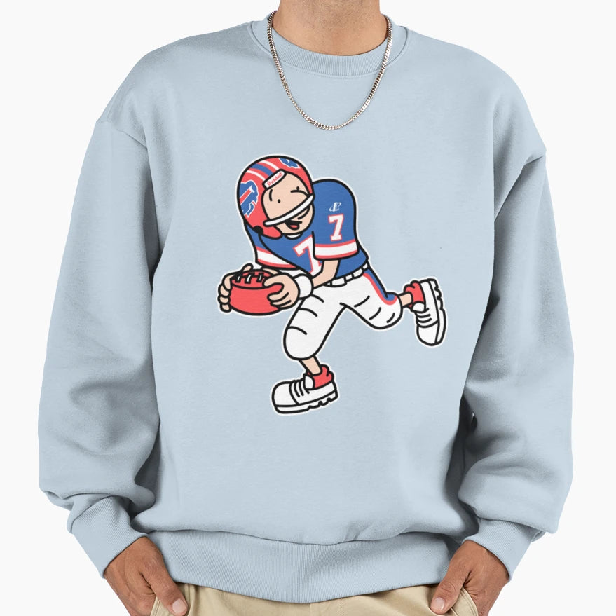 Buffalo Doug Funnie Flutie Sweatshirt - Graphic Print Unisex - T-Shirt, Sweatshirt, Hoodie