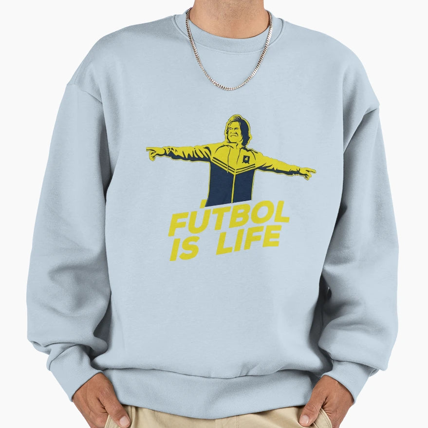 Dani R Ojas Fut Bol Is Life Taaltee Ted Hoodie - Novelty Apparel Unisex - T-Shirt, Sweatshirt, Hoodie