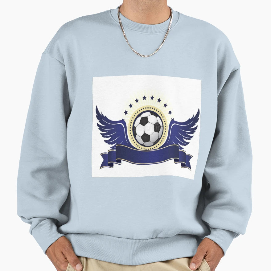 Foot Ball Logo Sweatshirt - Streetwear Style for Adults - T-Shirt, Sweatshirt, Hoodie