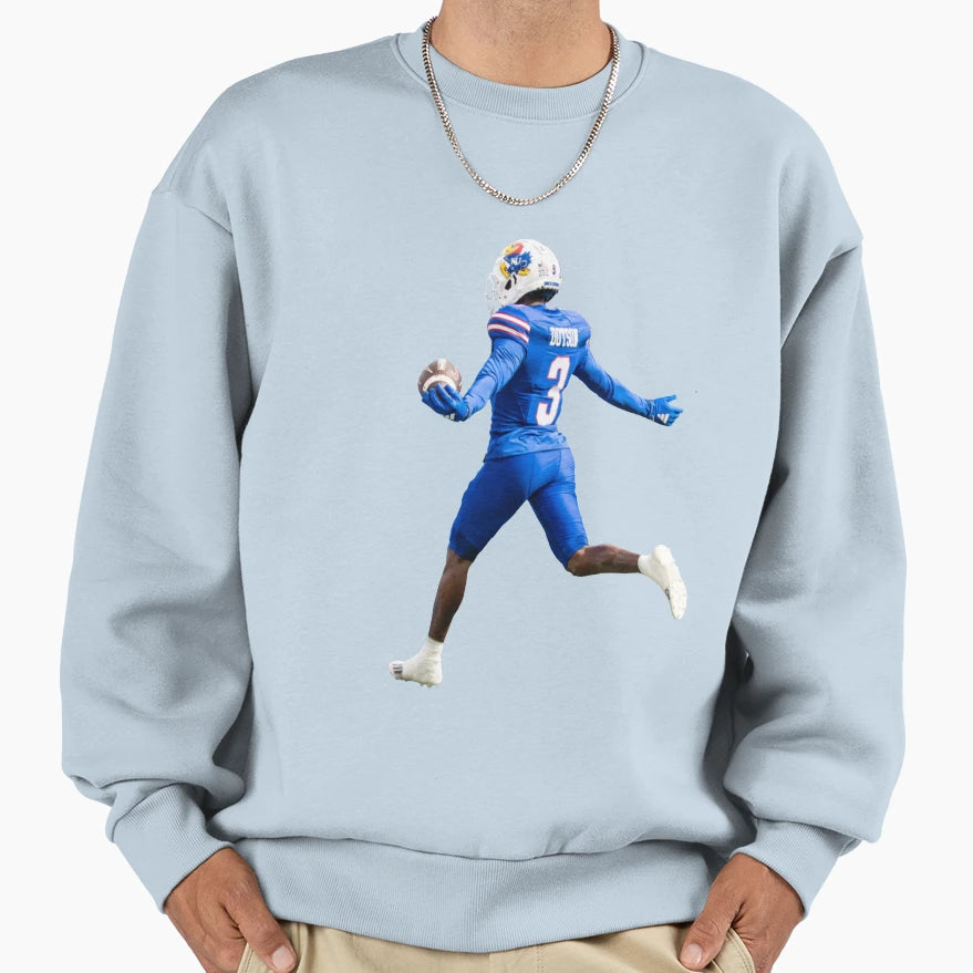 Kansas Football Sweatshirt - Custom Art Print for Adults - T-Shirt, Sweatshirt, Hoodie