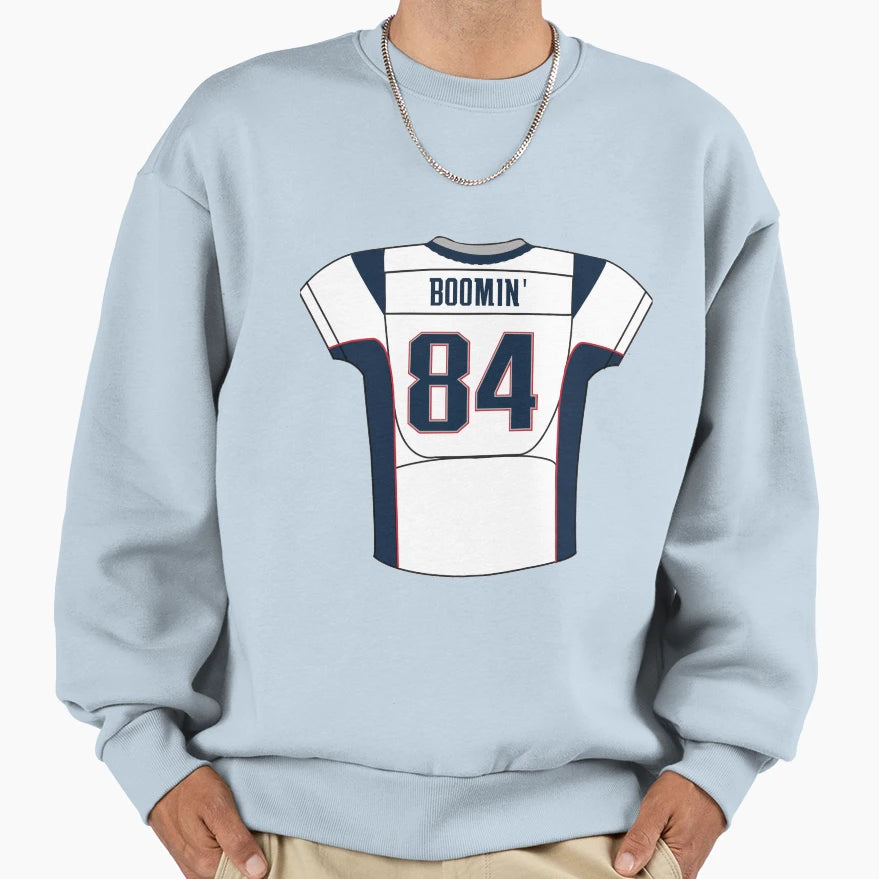 Boomin Away Sweatshirt - Minimalist Print for Adults - T-Shirt, Sweatshirt, Hoodie