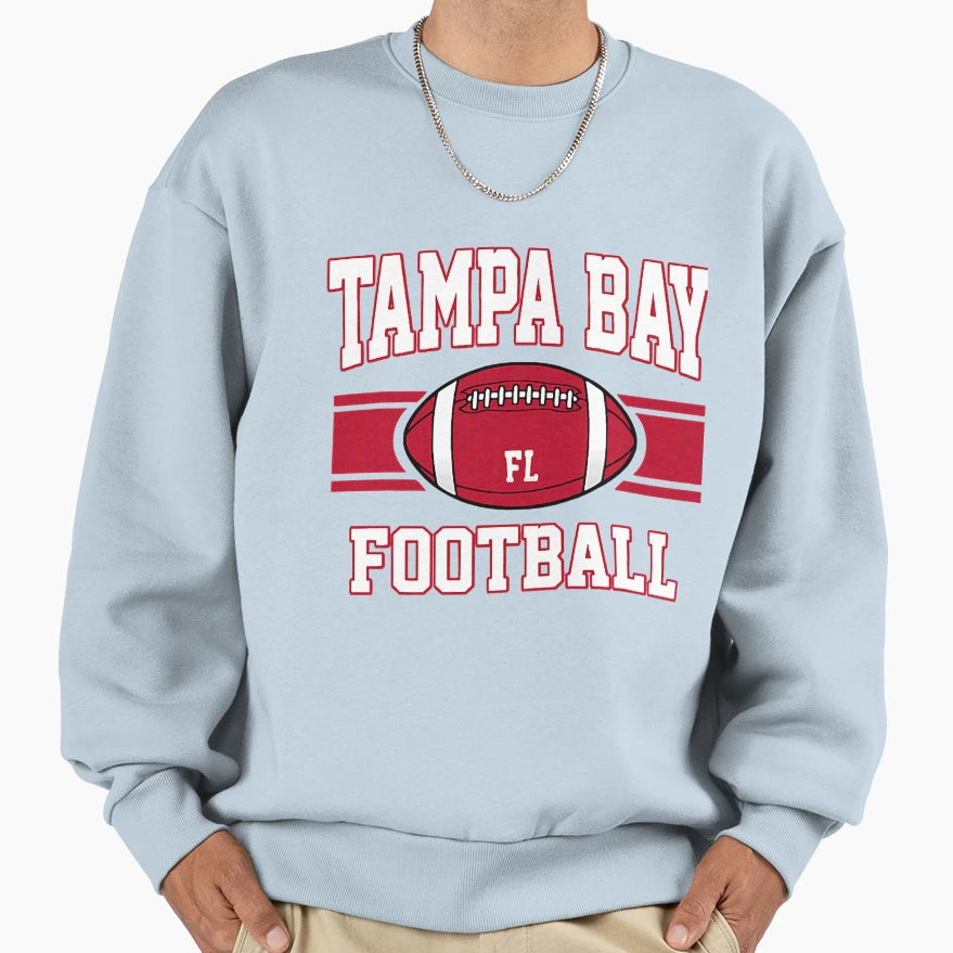 Art Tampa Bay Buccaneers Sweatshirt - Minimalist Print for Adults - T-Shirt, Sweatshirt, Hoodie