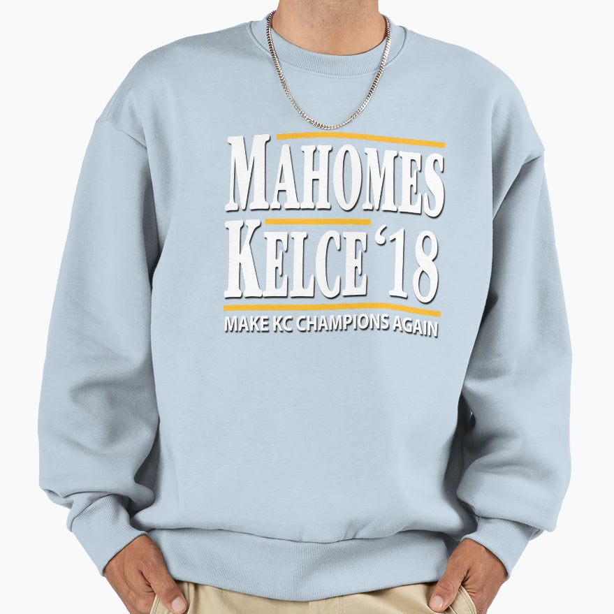 PM TK Kansas City Chiefs 2018 T-Shirt - Novelty Apparel Unisex - T-Shirt, Sweatshirt, Hoodie