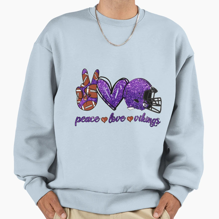 Art Minnesota Vikings Sweatshirt - Aesthetic Graphic Unisex - T-Shirt, Sweatshirt, Hoodie
