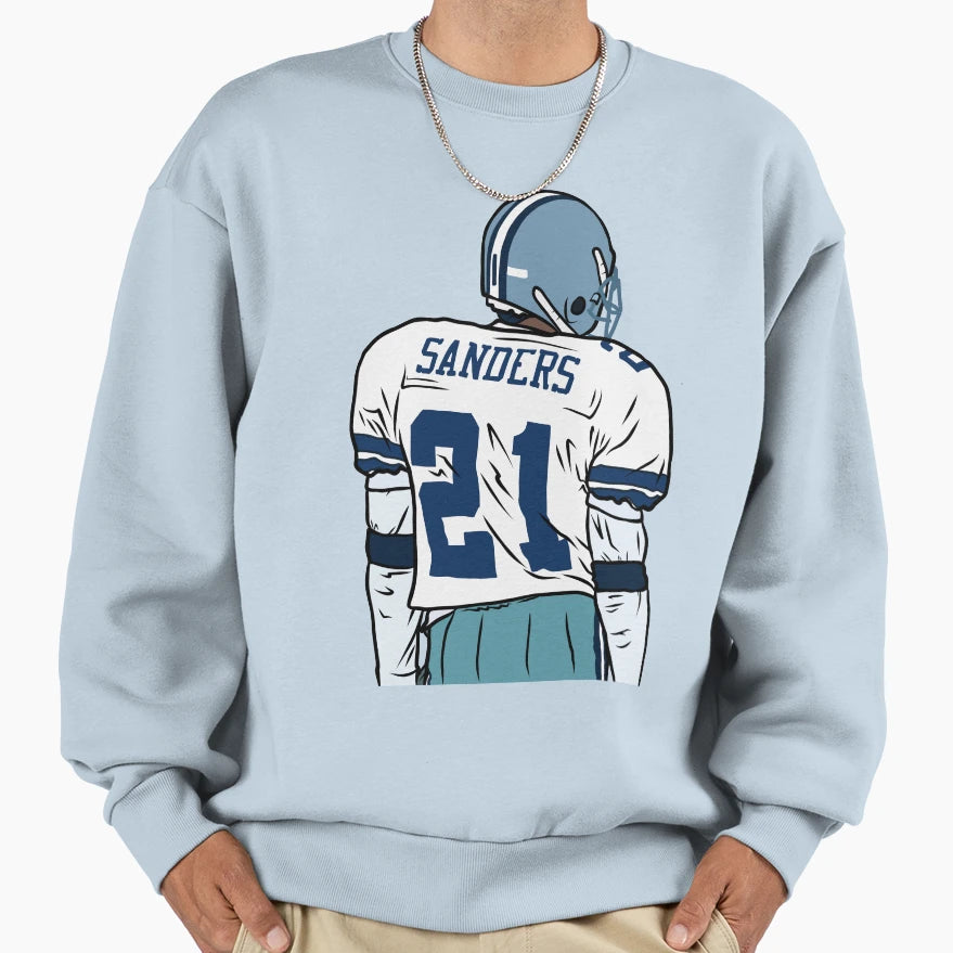 Deion Sanders Back To Sweatshirt - Fun Novelty Design for Adults - T-Shirt, Sweatshirt, Hoodie