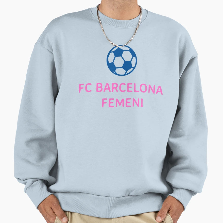 Fc Barcelona Femeni Barca Sweatshirt - Custom Art Print for Adults - T-Shirt, Sweatshirt, Hoodie