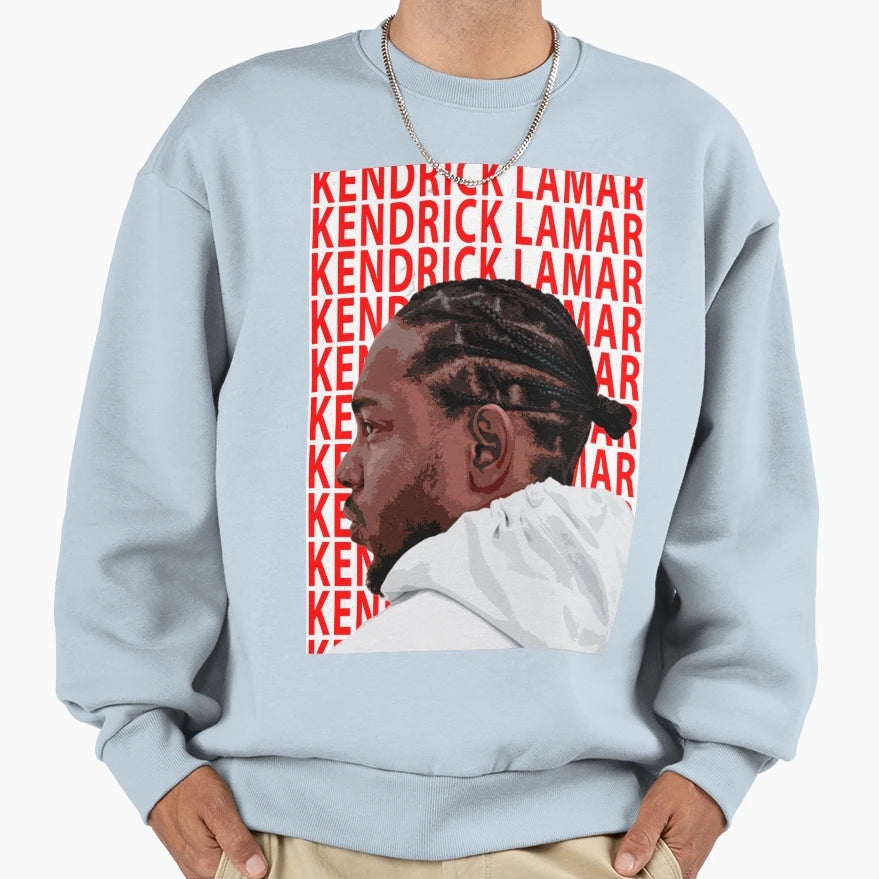 Kendrick Wall Art Sweatshirt - Novelty Apparel Men Women - T-Shirt, Sweatshirt, Hoodie