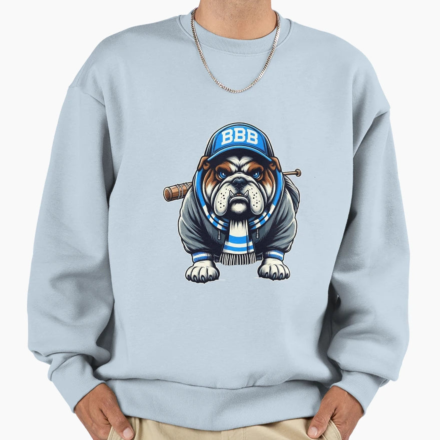 Bad Blue Sweatshirt - Unique Graphic for Adults - T-Shirt, Sweatshirt, Hoodie