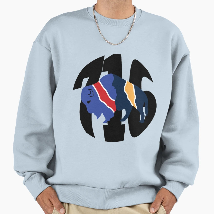Buffalo Pride Sweatshirt - Graphic Print Men Women - T-Shirt, Sweatshirt, Hoodie
