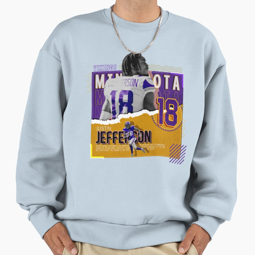 Jj18 JJ Football Gift Everyone Sweatshirt - Streetwear Style for Adults - T-Shirt, Sweatshirt, Hoodie