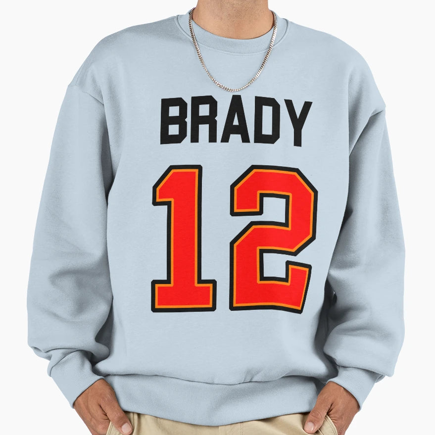 Brady Sweatshirt - Fun Novelty Design Men Women - T-Shirt, Sweatshirt, Hoodie