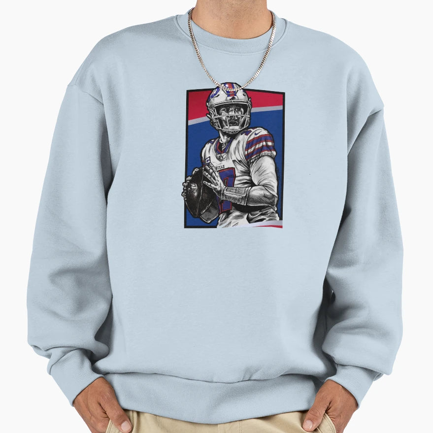 Allen Ready To Throw Sweatshirt - Streetwear Style Men Women - T-Shirt, Sweatshirt, Hoodie