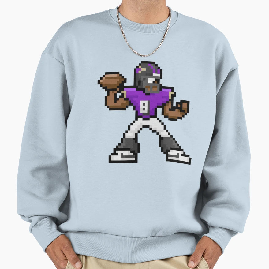 Megaman X Baltimore Sweatshirt - Custom Art Print for Adults - T-Shirt, Sweatshirt, Hoodie