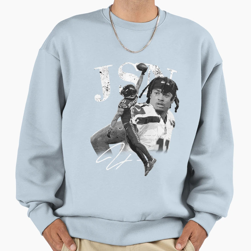 Jaxon Smith Njigba Seahawks Sweatshirt - Aesthetic Graphic for Adults - T-Shirt, Sweatshirt, Hoodie