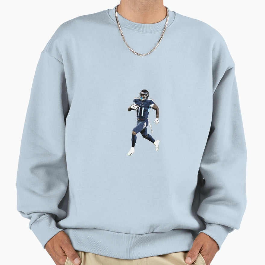 Aj Brown Sweatshirt - Graphic Print Unisex - T-Shirt, Sweatshirt, Hoodie