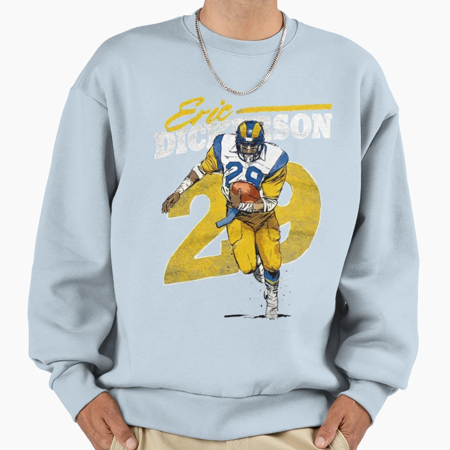 Eric Dickerson Sweatshirt - Novelty Apparel for Adults - T-Shirt, Sweatshirt, Hoodie