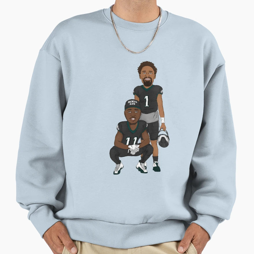 Hurts Szn Aj Brown JH Sweatshirt - Casual Everyday Wear for Adults - T-Shirt, Sweatshirt, Hoodie