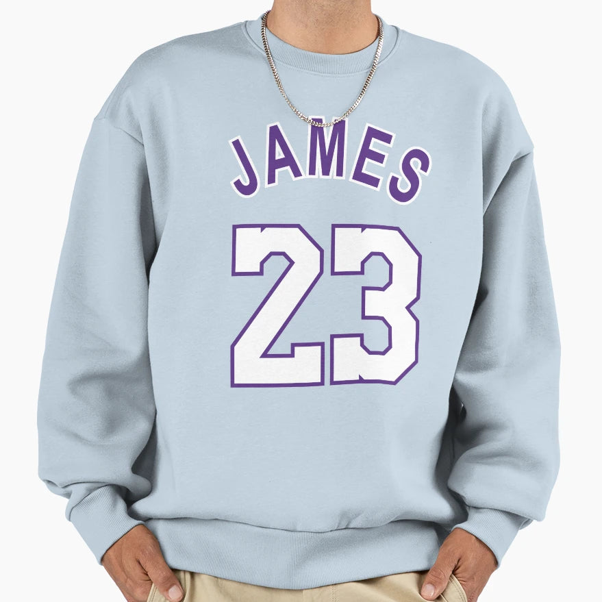 James 23 Sweatshirt - Unique Graphic for Adults - T-Shirt, Sweatshirt, Hoodie