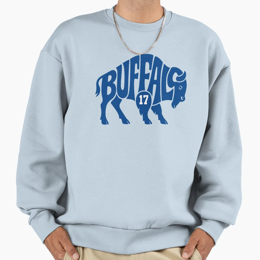Buffalo 17 Sweatshirt - Streetwear Style Unisex - T-Shirt, Sweatshirt, Hoodie