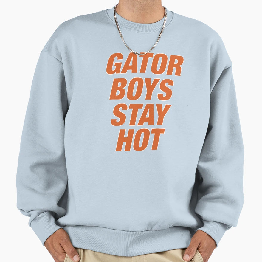 Gator Stay Hot 2 Sweatshirt - Custom Art Print for Adults - T-Shirt, Sweatshirt, Hoodie