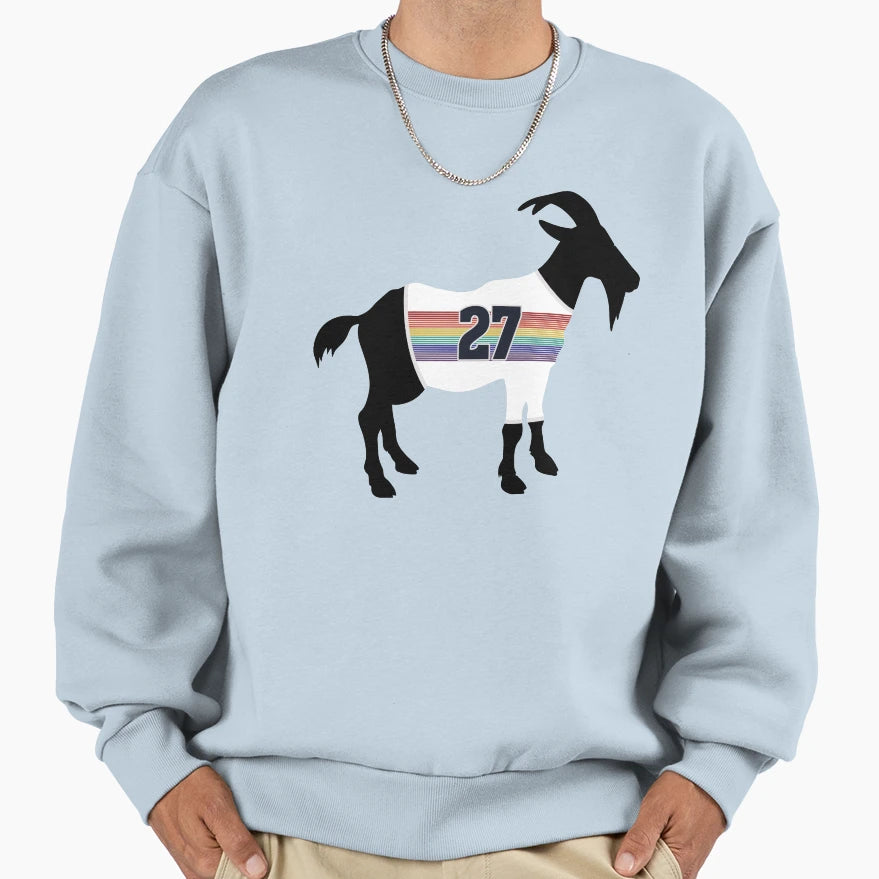 Jamal Murray Goat Sweatshirt - Fun Novelty Design Unisex - T-Shirt, Sweatshirt, Hoodie