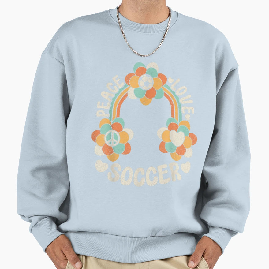 60S 70S Groovy Rainbow Outfit Hippie Sweatshirt - Streetwear Style Unisex - T-Shirt, Sweatshirt, Hoodie
