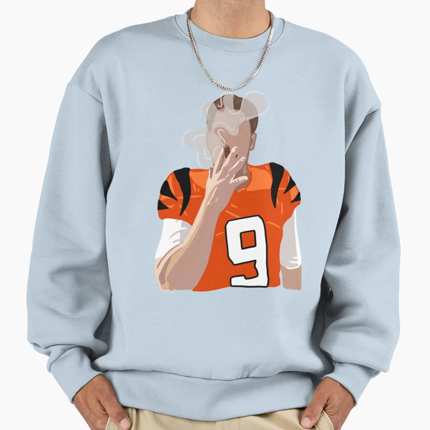 JB Smoking Cigar Sweatshirt - Novelty Apparel for Adults - T-Shirt, Sweatshirt, Hoodie