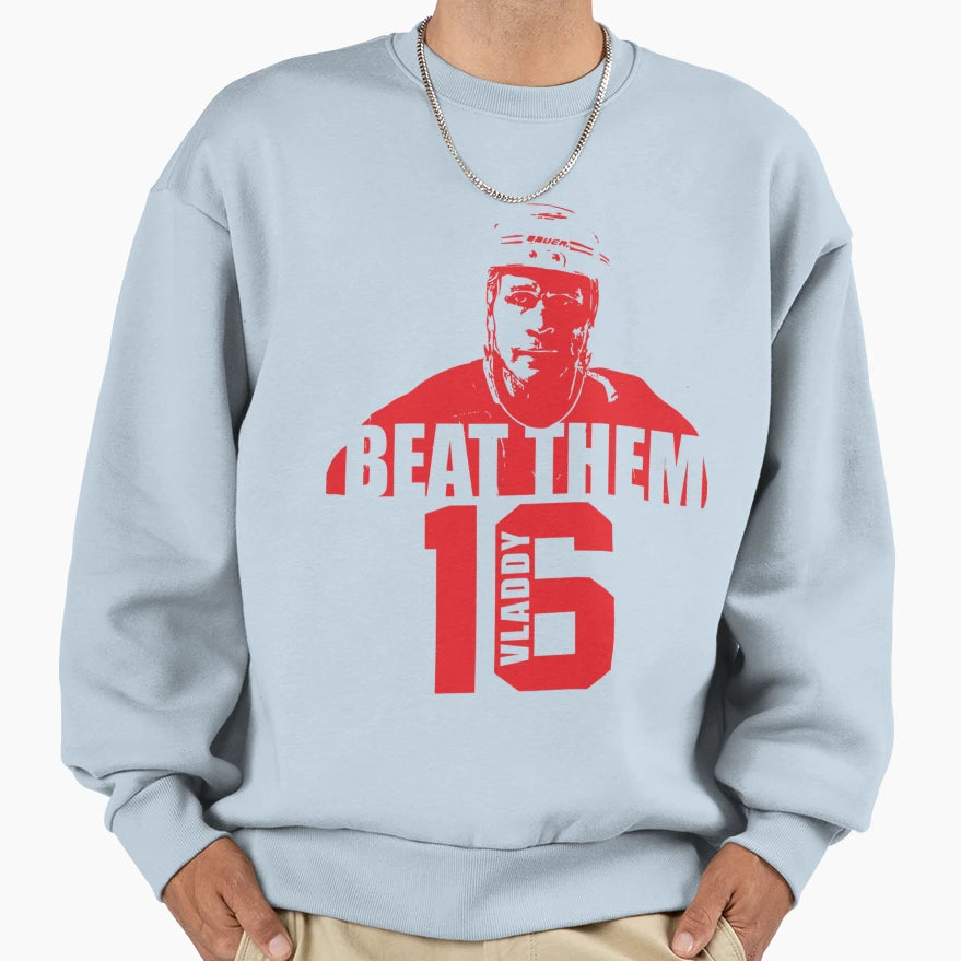 Beat Them Vladimir Konstantinov T-Shirt - Minimalist Print for Adults - T-Shirt, Sweatshirt, Hoodie