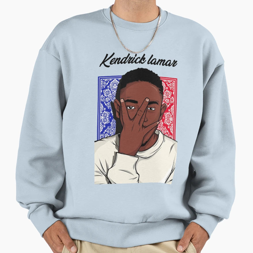 Kendrick Lamar Sweatshirt - Fun Novelty Design for Adults - T-Shirt, Sweatshirt, Hoodie