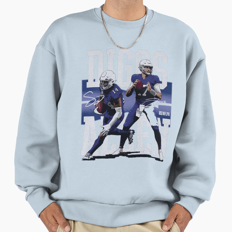14 Player Quarterback Sports Sweatshirt - Unique Graphic for Adults - T-Shirt, Sweatshirt, Hoodie