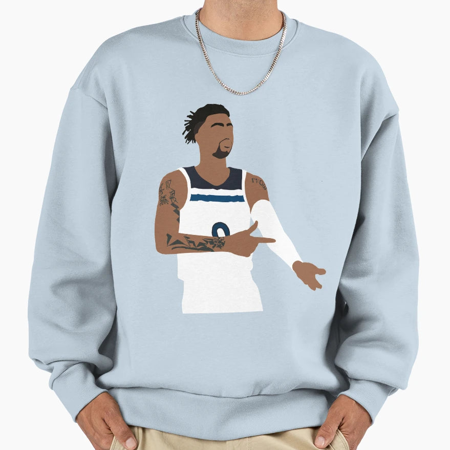 Dlo Ice His Veins Timberwolves Sweatshirt - Casual Everyday Wear Men Women - T-Shirt, Sweatshirt, Hoodie