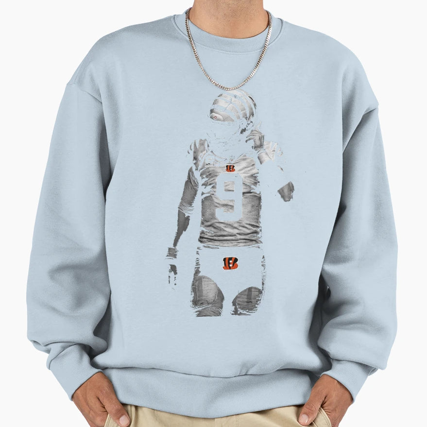 JB Monochrome Swagger Silent Focus Sweatshirt - Minimalist Print Unisex - T-Shirt, Sweatshirt, Hoodie