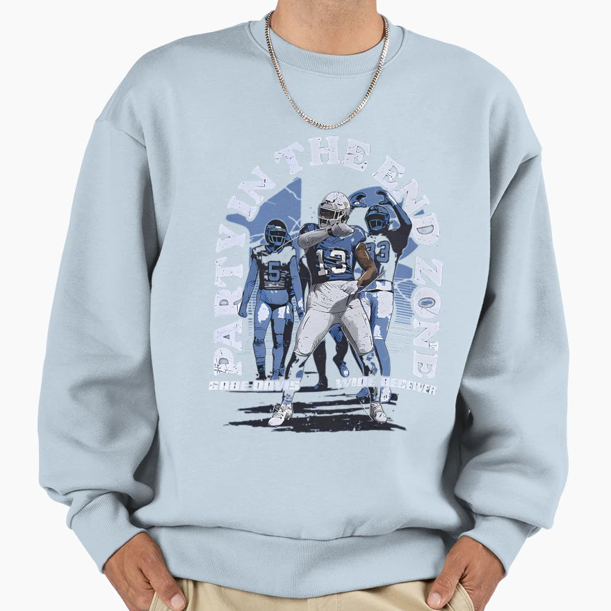 Gabe Davis Buffalo Endzone Partypng Sweatshirt - Trendy Graphic Unisex - T-Shirt, Sweatshirt, Hoodie