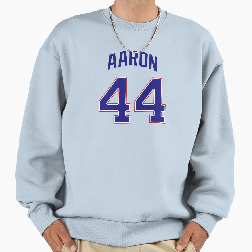 Hammerin Hank Sweatshirt - Casual Everyday Wear Unisex - T-Shirt, Sweatshirt, Hoodie