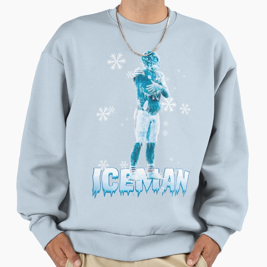 CW Iceman Chicago Football Sweatshirt - Novelty Apparel Unisex - T-Shirt, Sweatshirt, Hoodie
