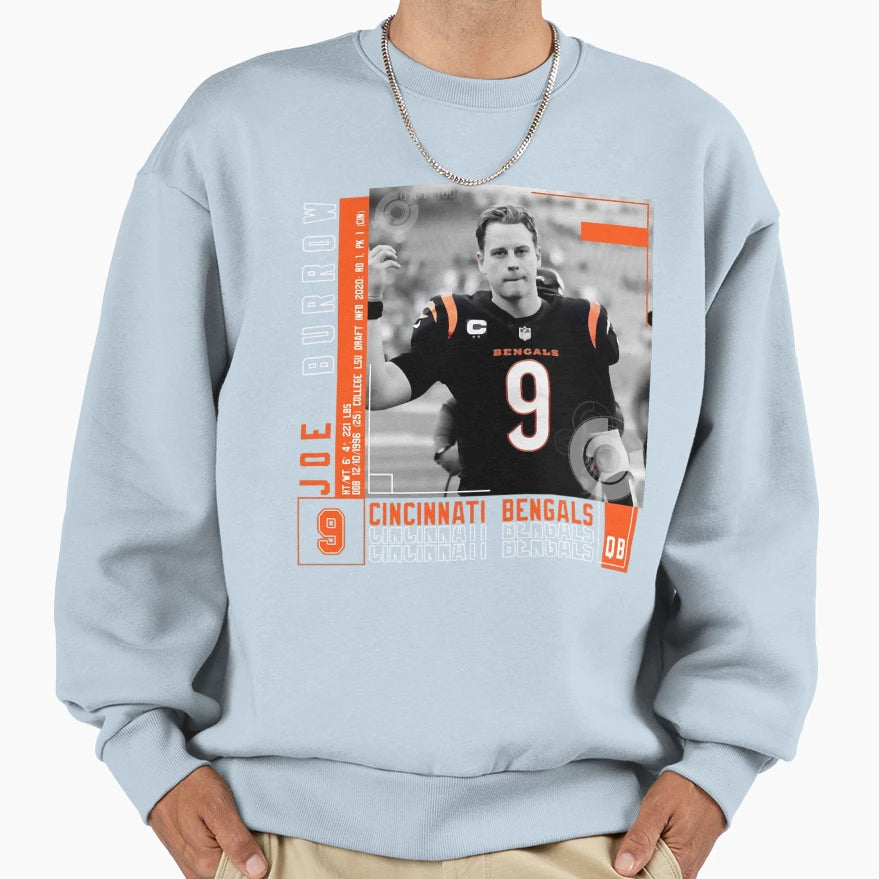 American Football Quarterback Sweatshirt - Custom Art Print for Adults - T-Shirt, Sweatshirt, Hoodie