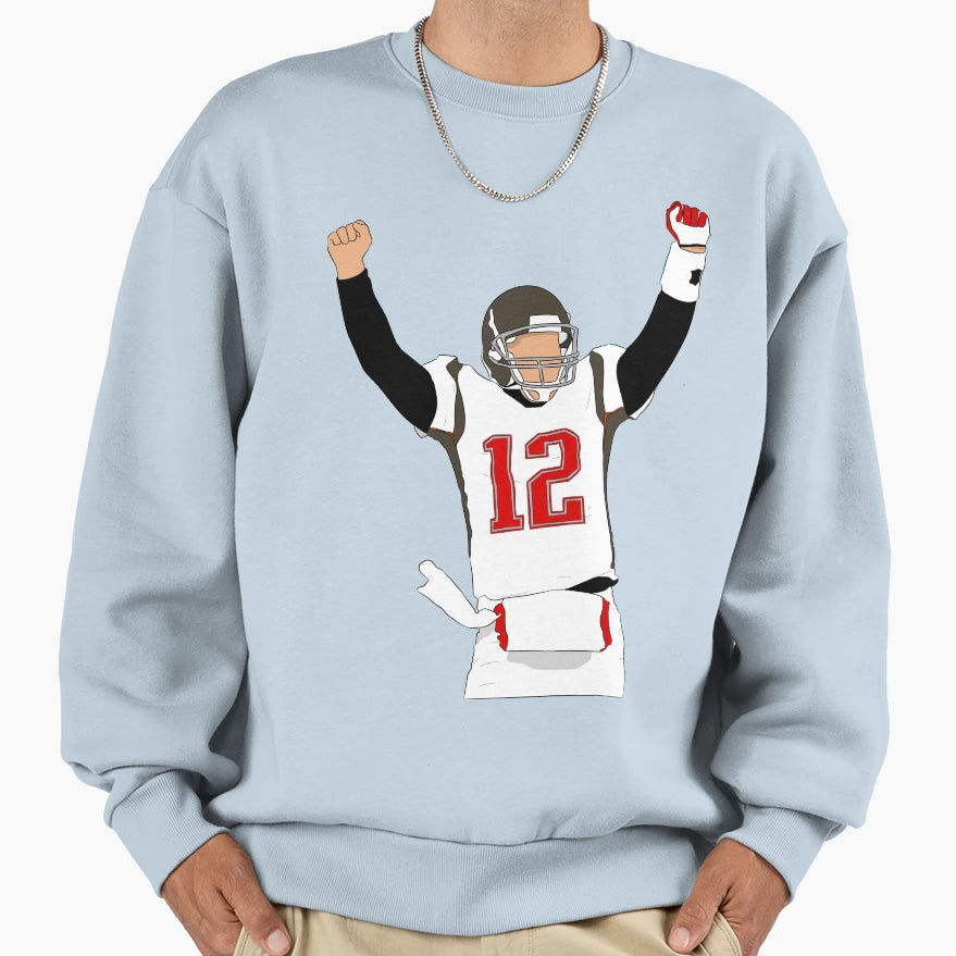 Pumped Sweatshirt - Minimalist Print for Adults - T-Shirt, Sweatshirt, Hoodie