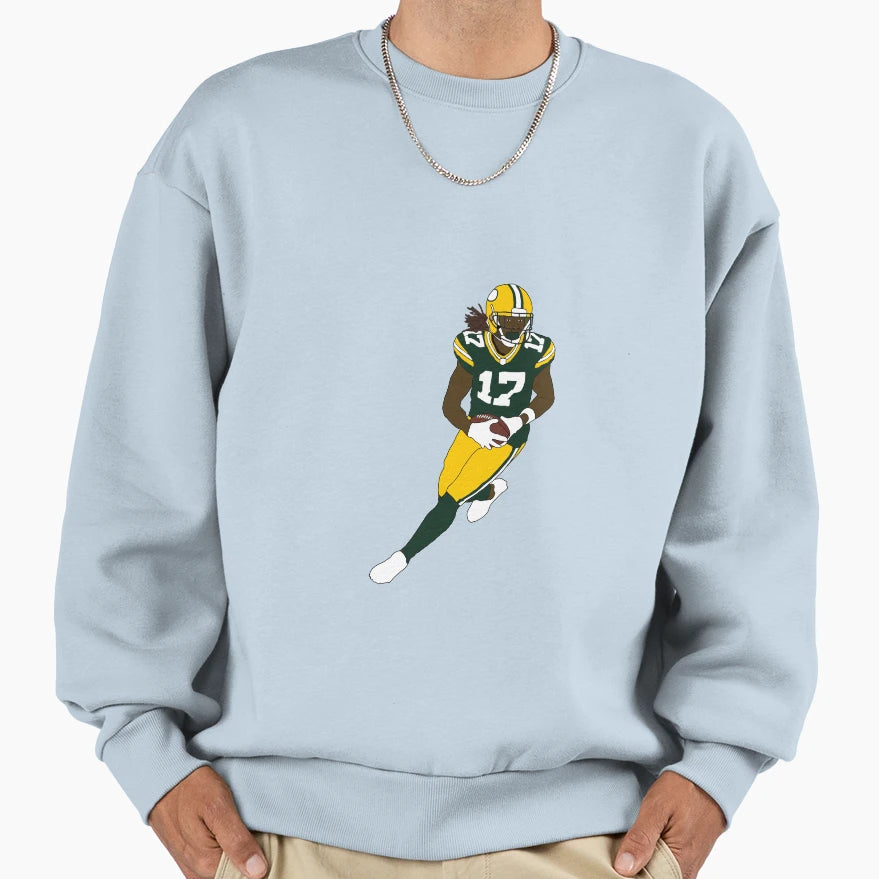 Green Bay Packers Devante Adams Sweatshirt - Unique Graphic Unisex - T-Shirt, Sweatshirt, Hoodie