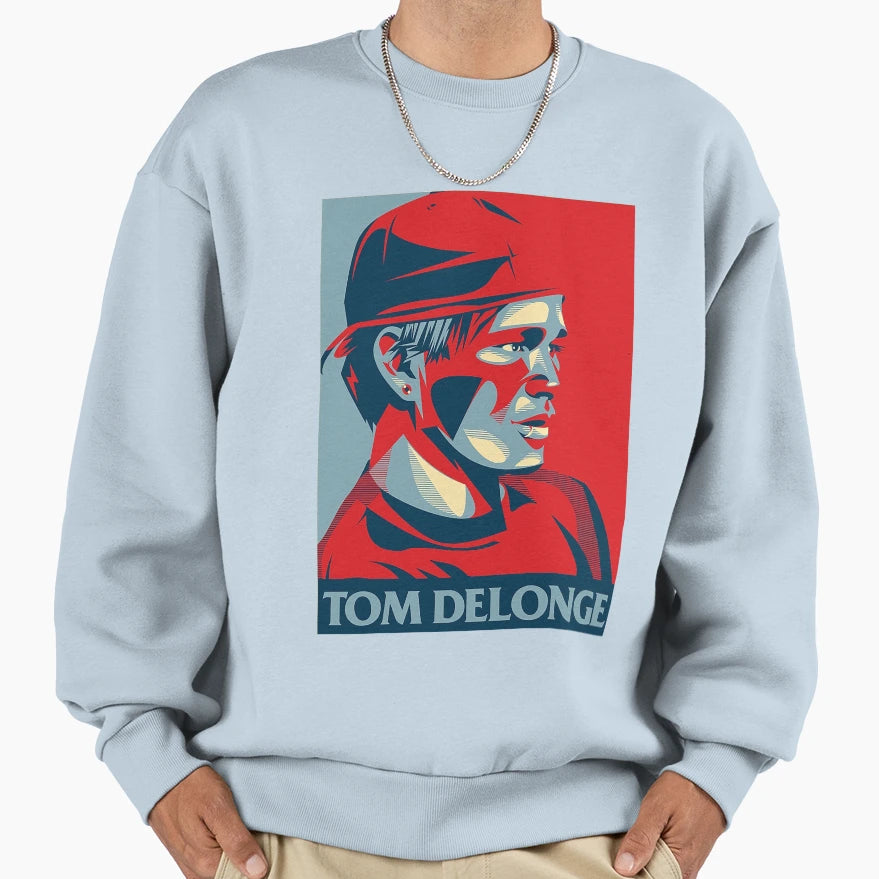 Tom Delonge Sweatshirt - Unique Graphic Men Women - T-Shirt, Sweatshirt, Hoodie