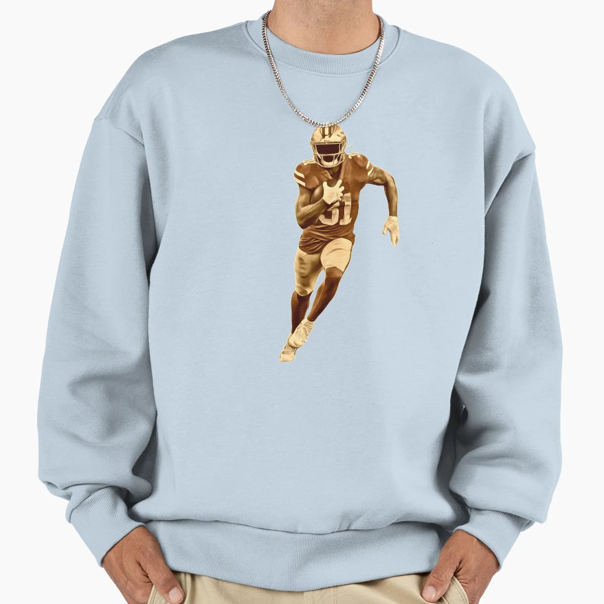 American Football Sweatshirt - Aesthetic Graphic for Adults - T-Shirt, Sweatshirt, Hoodie