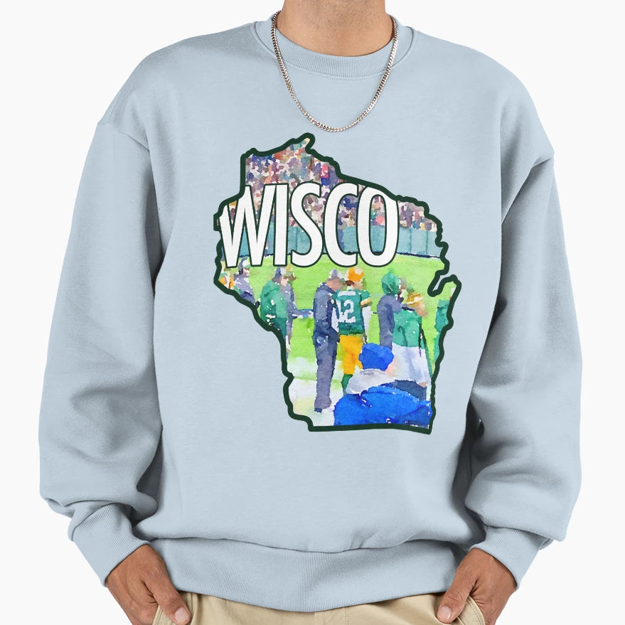 Wisco Sweatshirt - Aesthetic Graphic Unisex - T-Shirt, Sweatshirt, Hoodie
