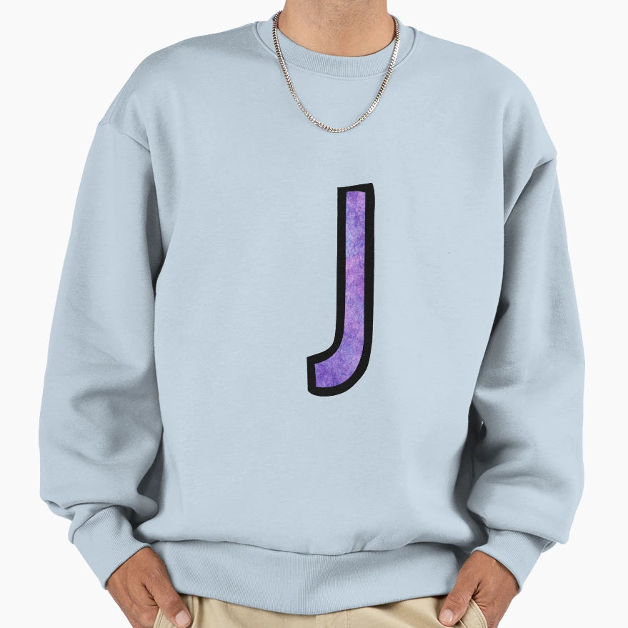 Letter J Sweatshirt - Unique Graphic Men Women - T-Shirt, Sweatshirt, Hoodie