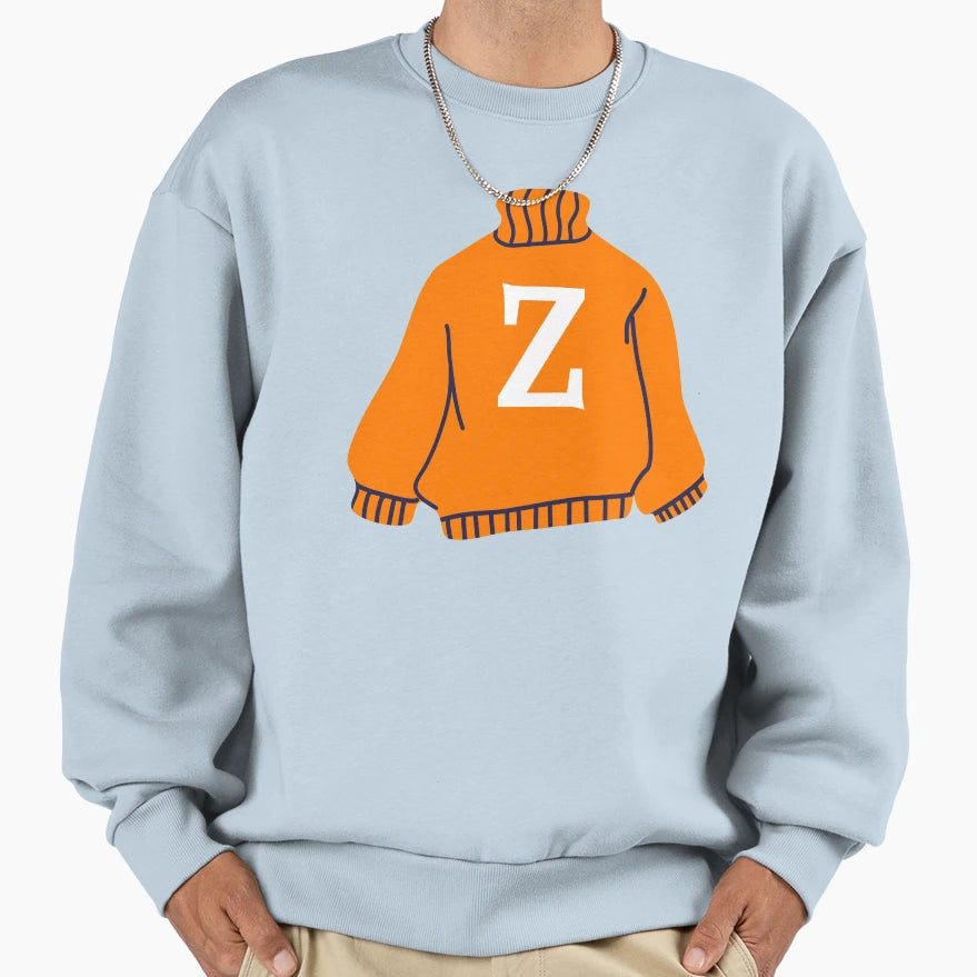 Letter Sweatshirt - Unique Graphic Men Women - T-Shirt, Sweatshirt, Hoodie