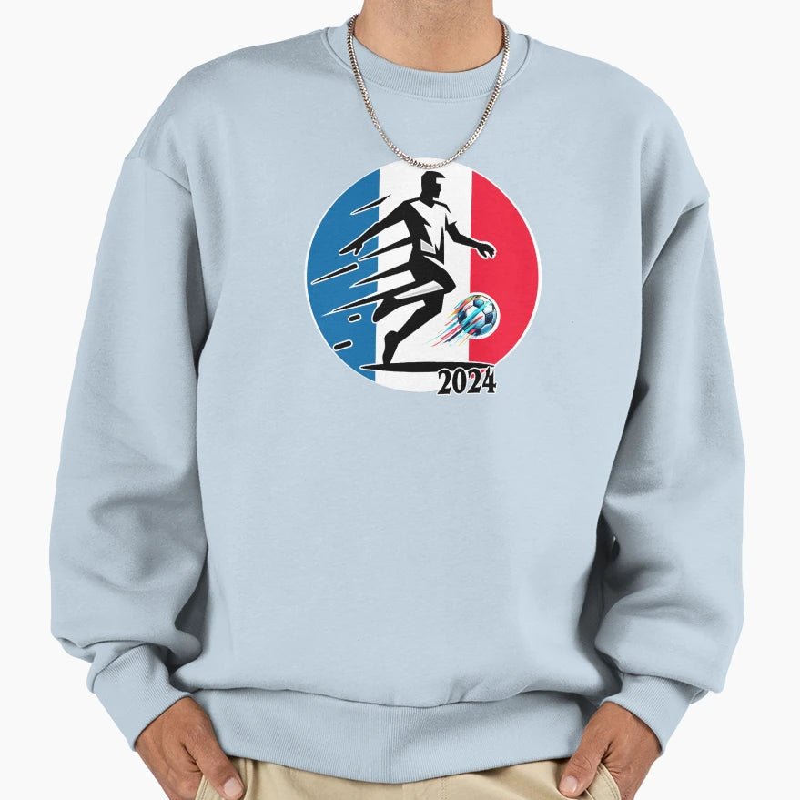 Soccer Player Sweatshirt - Minimalist Print for Adults - T-Shirt, Sweatshirt, Hoodie
