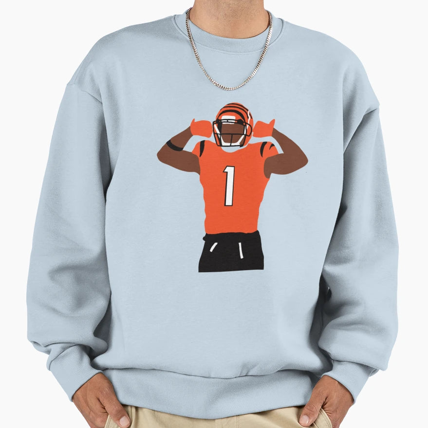 Jamarr Chase Sweatshirt - Graphic Print Men Women - T-Shirt, Sweatshirt, Hoodie