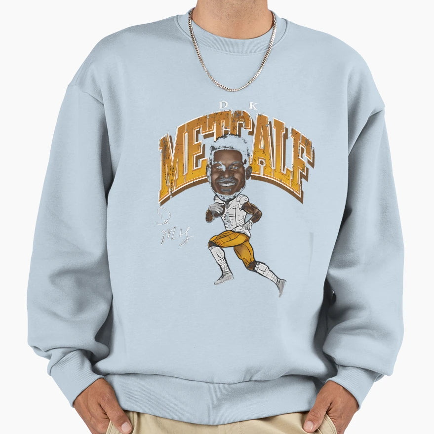 Dkmetcalf Sweatshirt - Graphic Print Men Women - T-Shirt, Sweatshirt, Hoodie