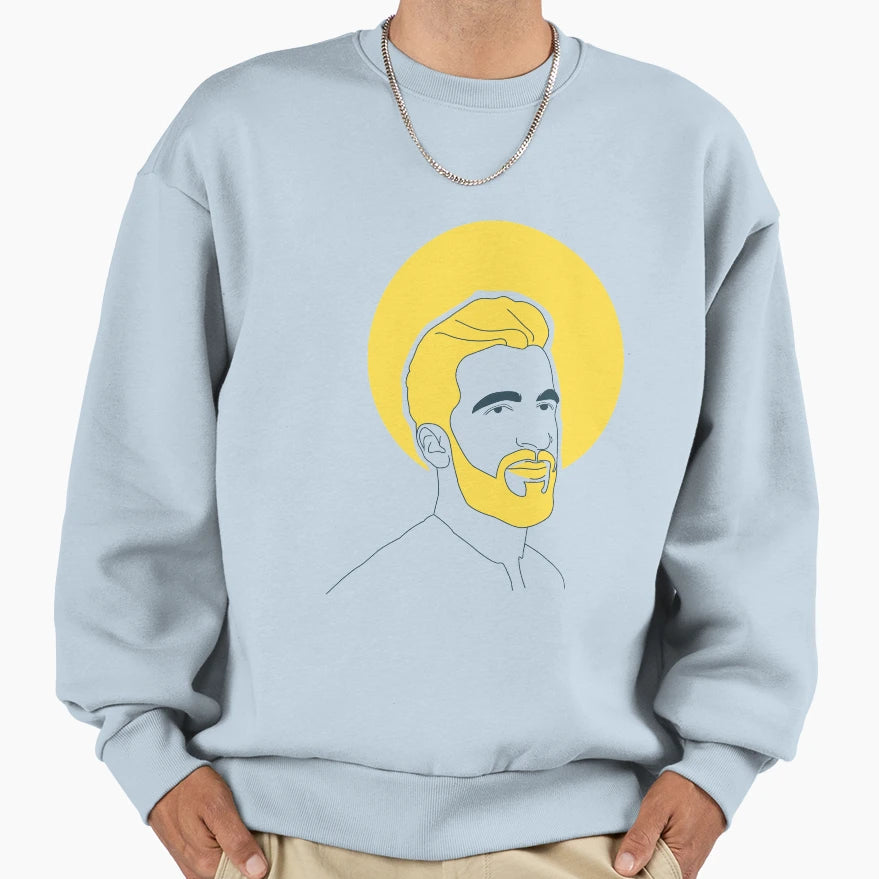 Line Art Minimalist Sweatshirt - Fun Novelty Design Unisex - T-Shirt, Sweatshirt, Hoodie