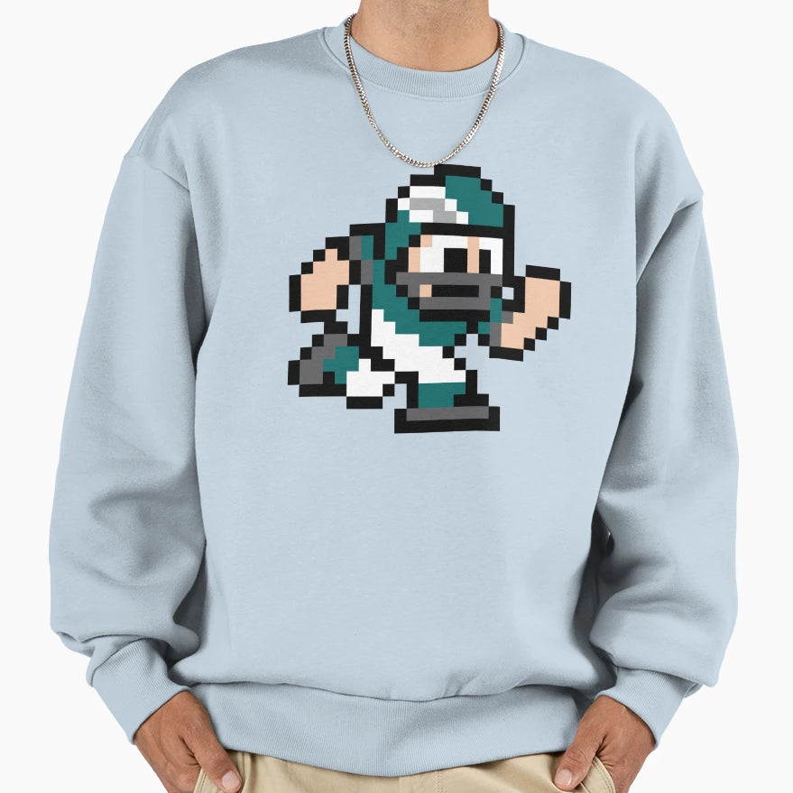 8 Bit Player Philadelphia Sweatshirt - Custom Art Print for Adults - T-Shirt, Sweatshirt, Hoodie
